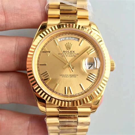 fake rolex day date 2 yellow gold|immitation rolex watches.